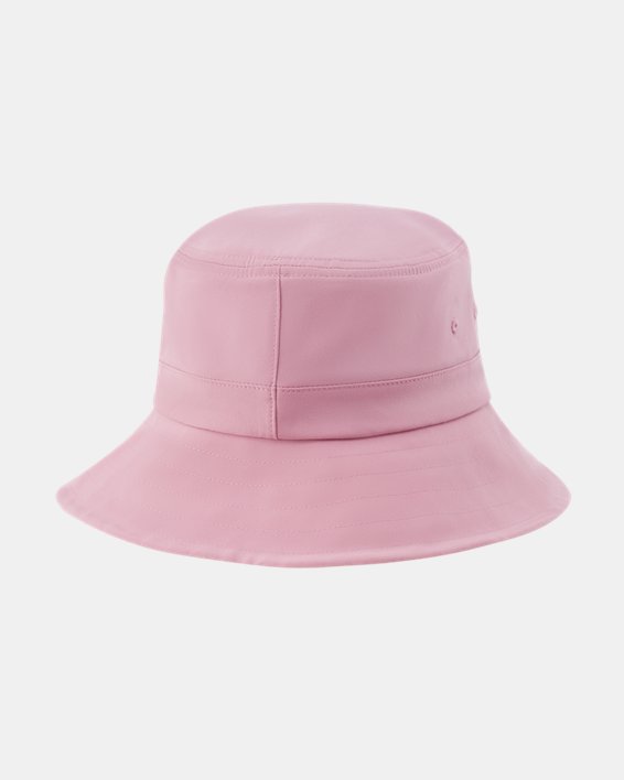 หมวกบักเก็ต UA Wide Brim สำหรับผู้หญิง in Pink image number 1
